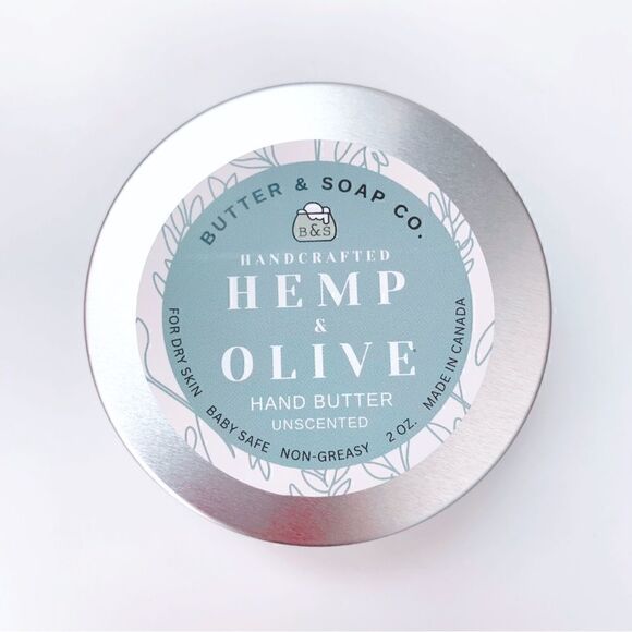 🟡B&S Hemp & Olive Nail and Hand butter - Picture 1 of 6